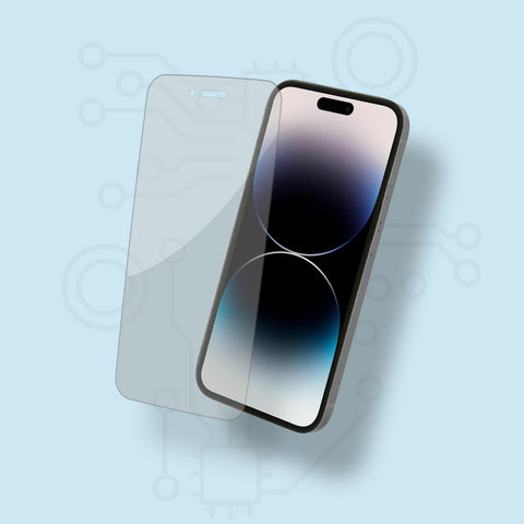 Smartphone mit aufgebrachter Schutzfolie – Displayschutz-Zubehör bei Handy Hero