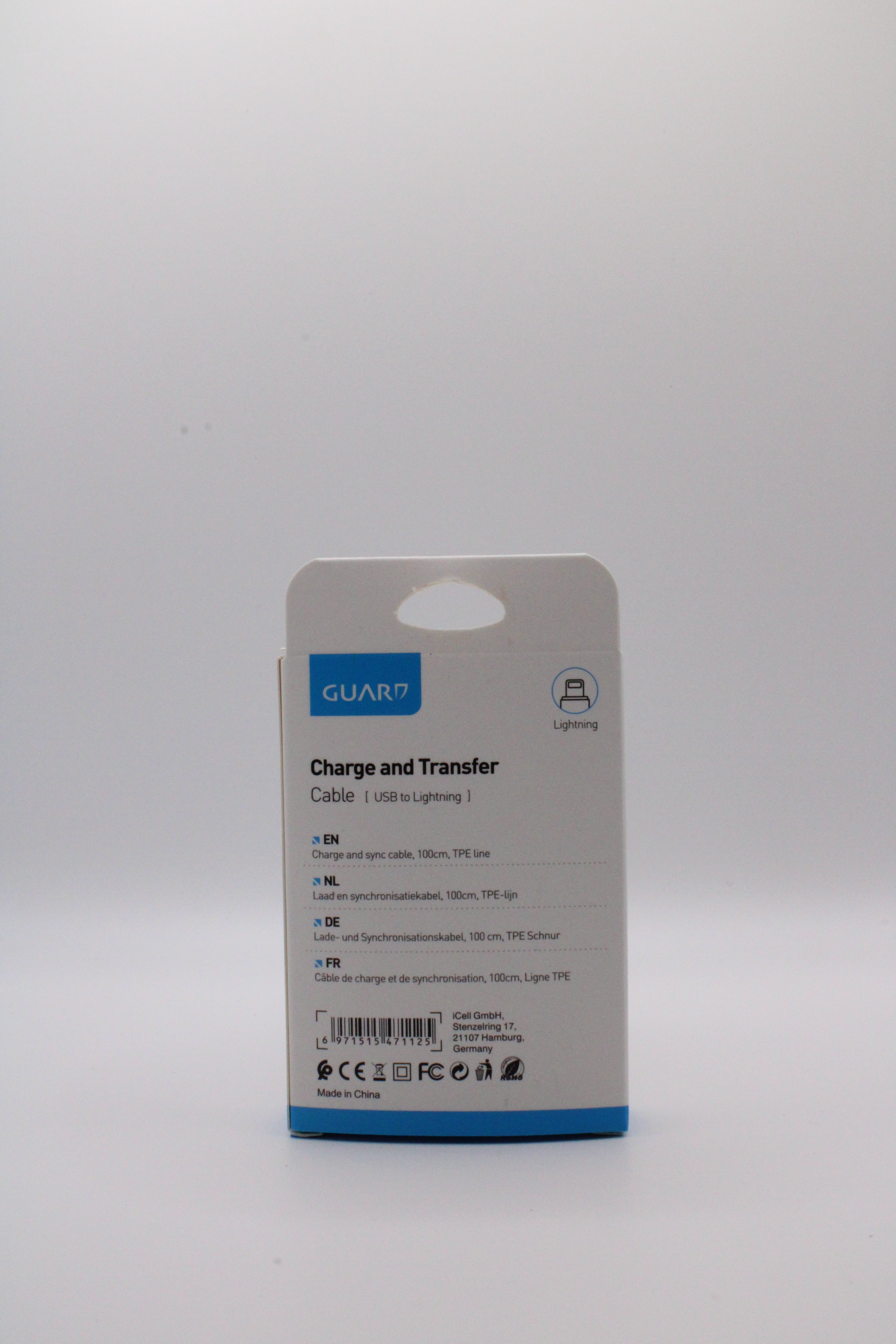 USB auf Lightning Kabel für schnelles Laden & Datentransfer – kompatibel mit iPhones, iPads & AirPods.