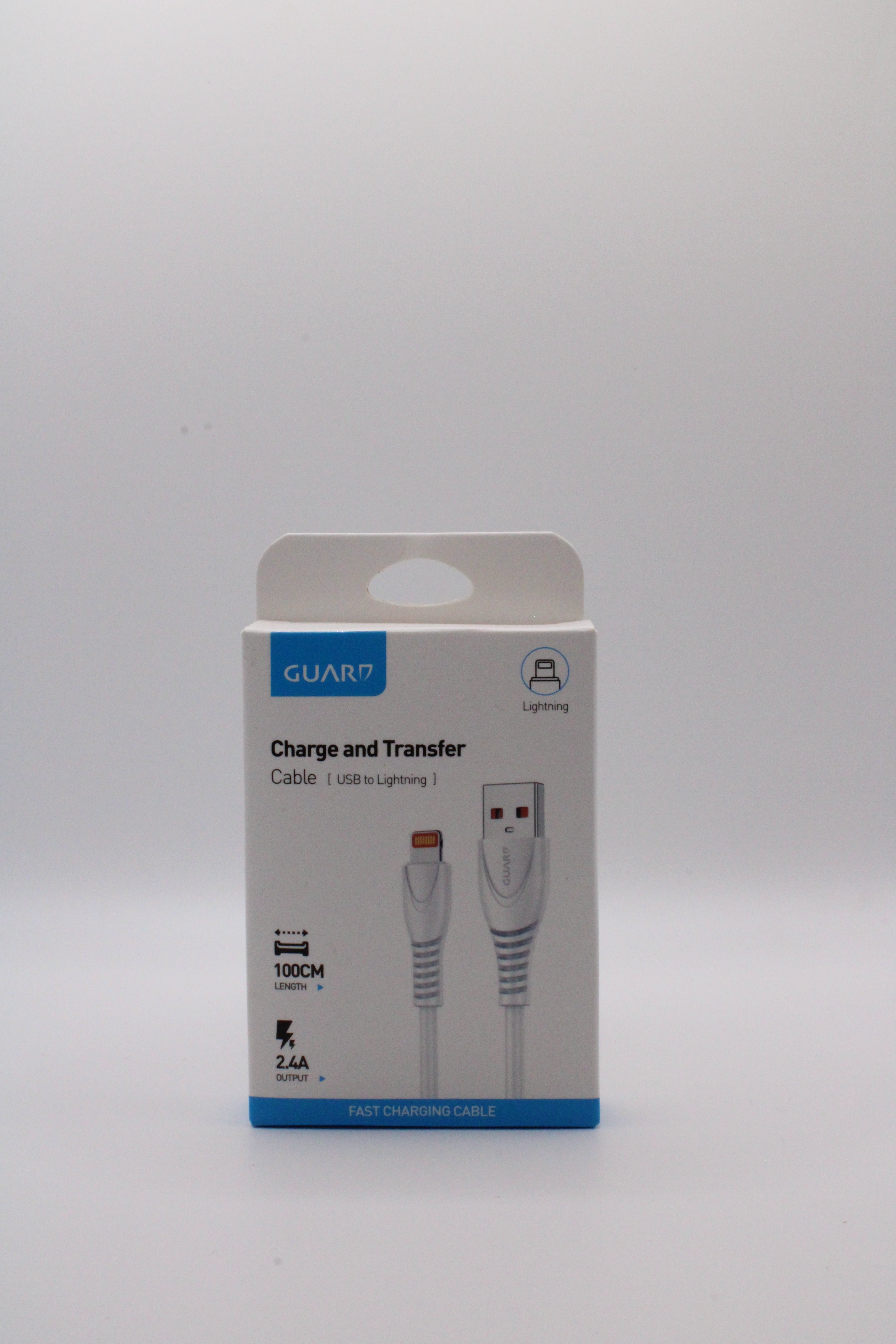 USB auf Lightning Kabel für schnelles Laden & Datentransfer – kompatibel mit iPhones, iPads & AirPods.