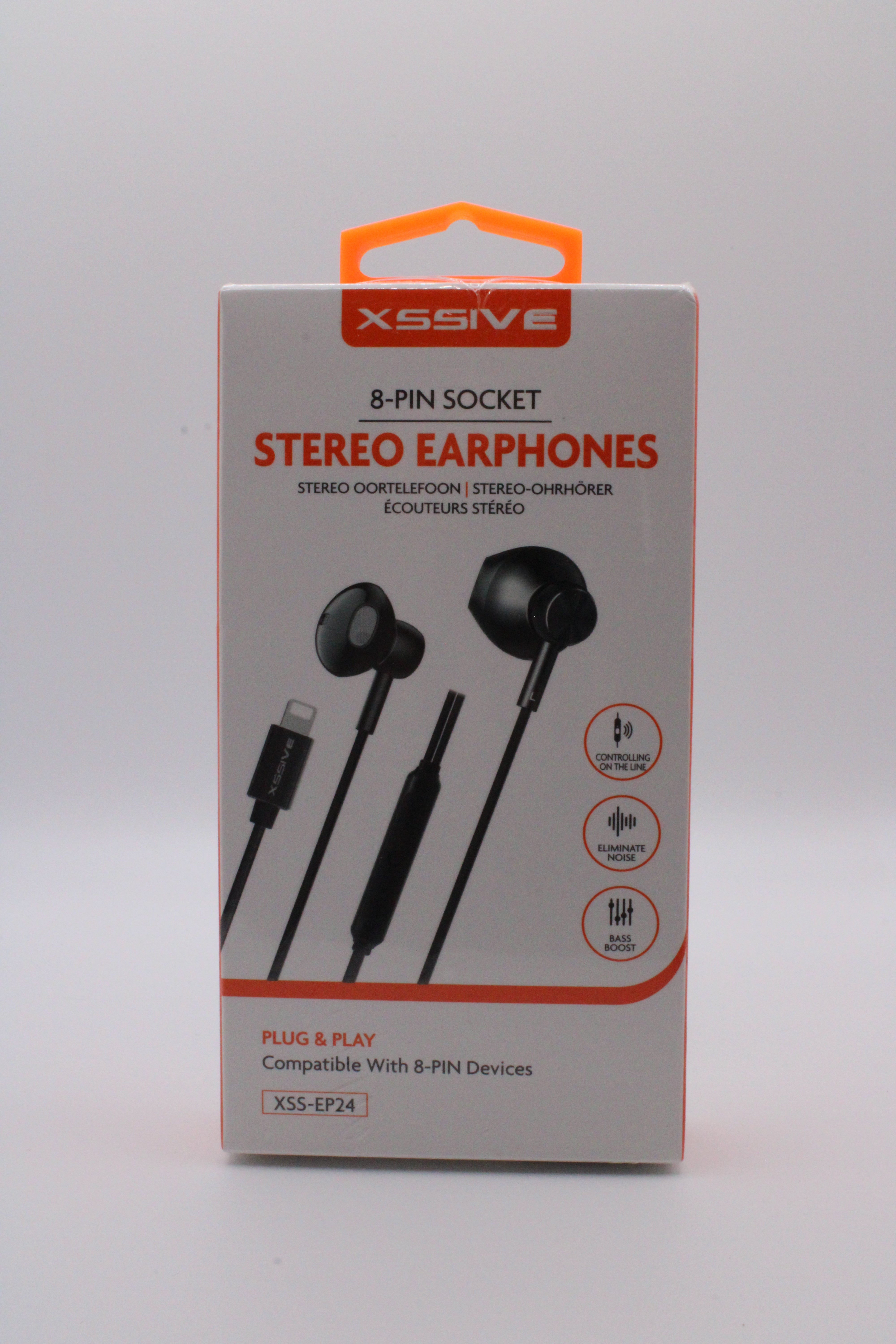 XSSIVE Stereo Earphones mit 8-Pin Lightning-Anschluss