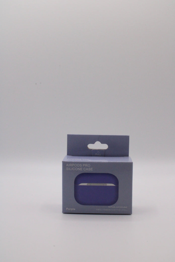 AirPods Pro Silikon Case in Purple, Schutzhülle für AirPods Pro