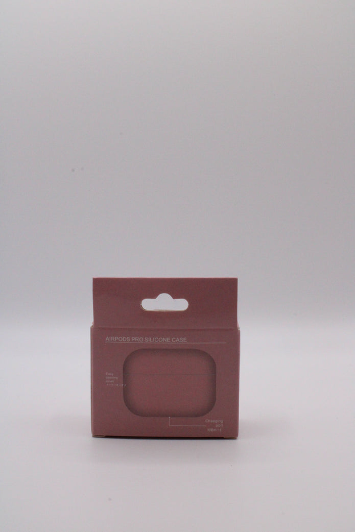 AirPods Pro Silikon Case in Rosa, Schutzhülle für AirPods Pro