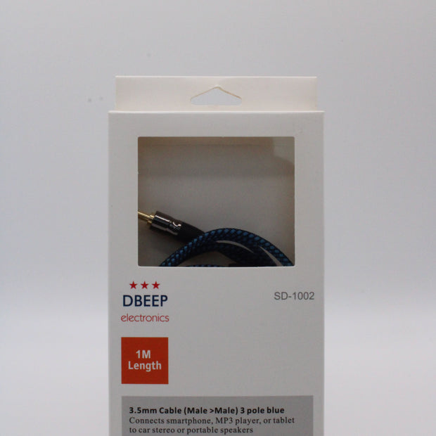 DBEEP 3,5‑mm Klinkenkabel, 1 m