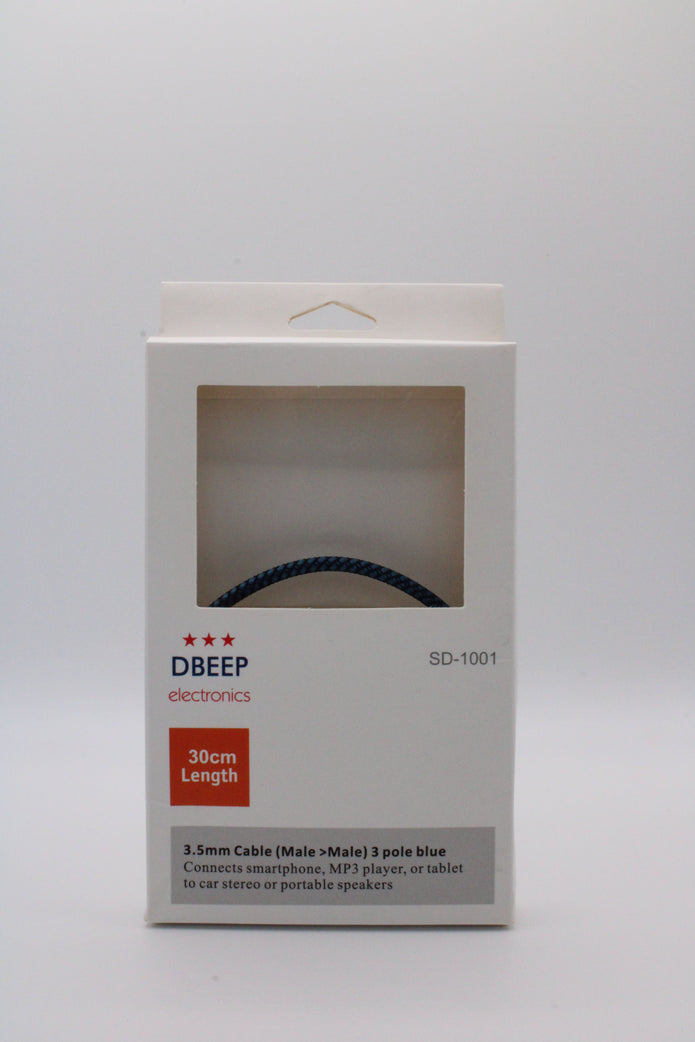 DBEEP 3,5‑mm Klinkenkabel, 30 cm
