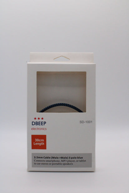 DBEEP 3,5‑mm Klinkenkabel, 30 cm