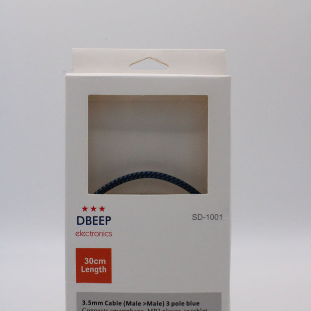 DBEEP 3,5‑mm Klinkenkabel, 30 cm