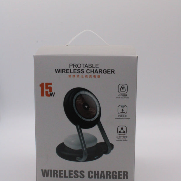 Tragbares kabelloses Ladegerät mit 15 W