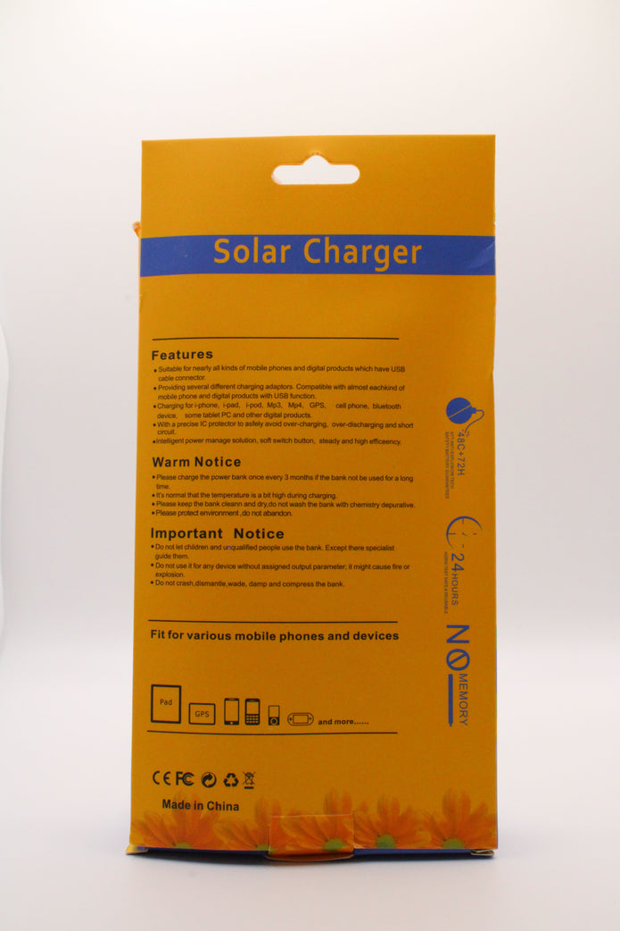 Solar-Ladegerät für Smartphone und Tablet