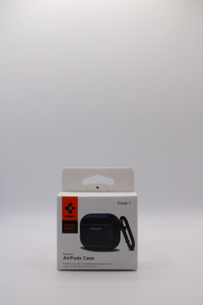 Spigen Rugged Armor Hülle für AirPods in dunkelblau