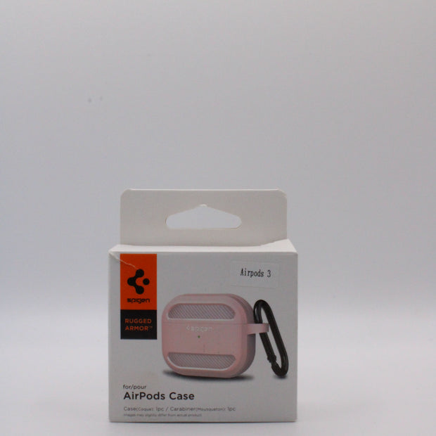 Spigen Rugged Armor Hülle für AirPods in rosa