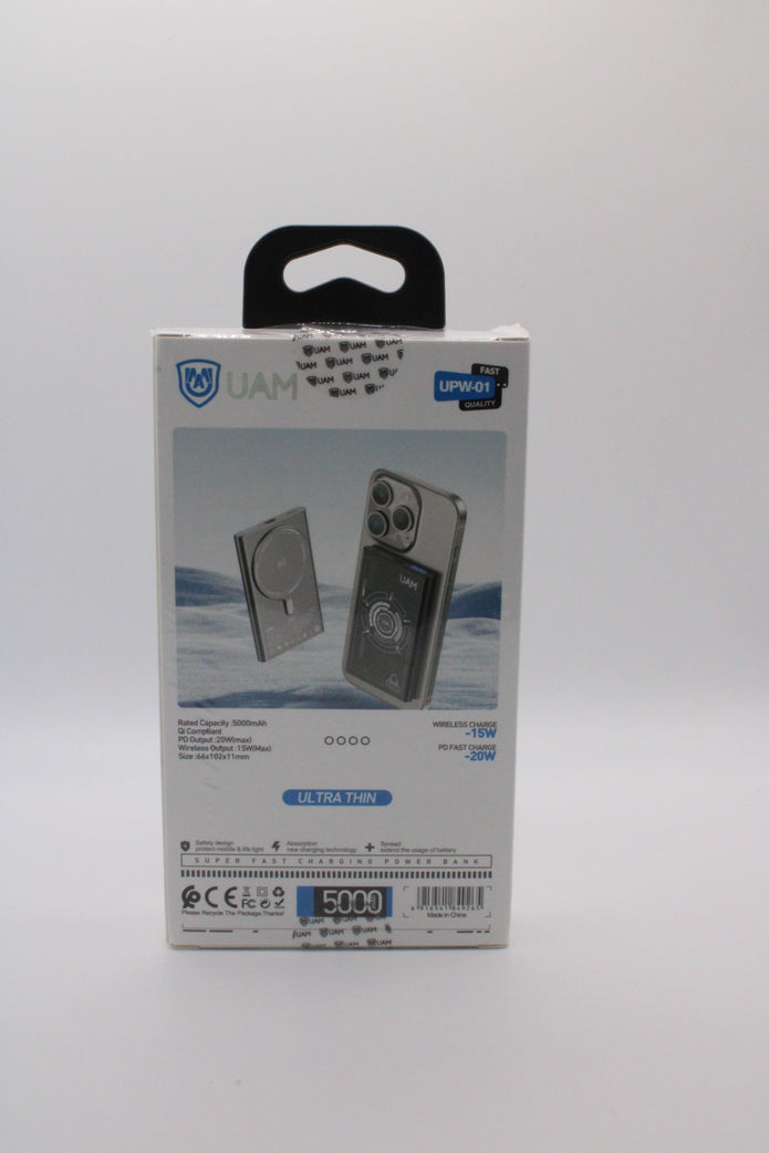 UAM Powerbank mit 5000 mAh